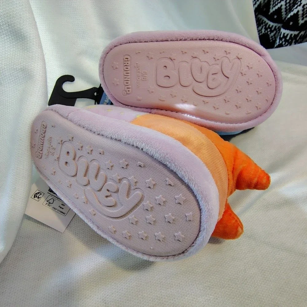 Bluey Bingo Toddler Glow in The‎ Dark House Slipper size 7/8